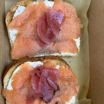 Central Coffee Co - Salmon toasties - Coffee & Tea Near Me - Tracy, California Central Coffee Co - Salmon toasties - Coffee & Tea Near Me - Tracy, California