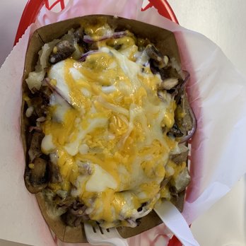 Subs & Spuds - Mushroom, Onion and Cheese Stuffed Potato - Sandwiches Near Me - Riverside, California Subs & Spuds - Mushroom, Onion and Cheese Stuffed Potato - Sandwiches Near Me - Riverside, California