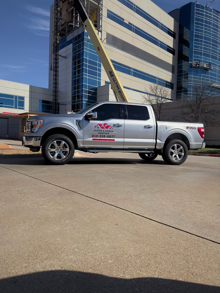 Slide of Alpha and Omega Roofing