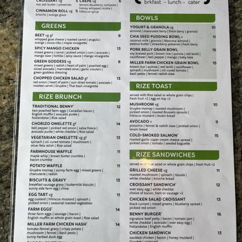 Rize Carmel - Breakfast & Brunch Near Me - Carmel, Indiana