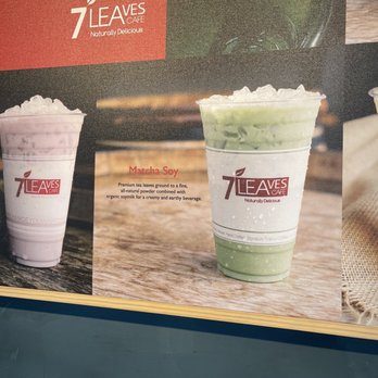 7 Leaves Cafe - Matcha Soy pic for menu - Coffee & Tea Near Me - Covina, California