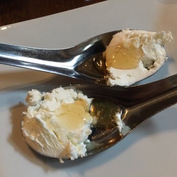 Little Tap House - Chef's free tasting on 7/29/2017- Vermont goat cheese with honey - Gastropubs Near Me - Portland, Maine Little Tap House - Chef's free tasting on 7/29/2017- Vermont goat cheese with honey - Gastropubs Near Me - Portland, Maine