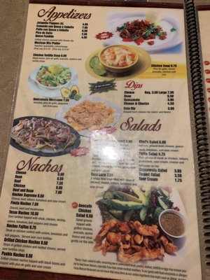 Menu photo 3 Fiesta Mexican Restaurant Anderson, SC