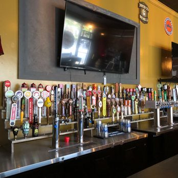 Union Street Taproom - a row of beer taps - Beer Bar Near Me - Erwin, Tennessee Union Street Taproom - a row of beer taps - Beer Bar Near Me - Erwin, Tennessee