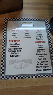 Menu photo 6 Ivanhoe's Drive In Upland, IN