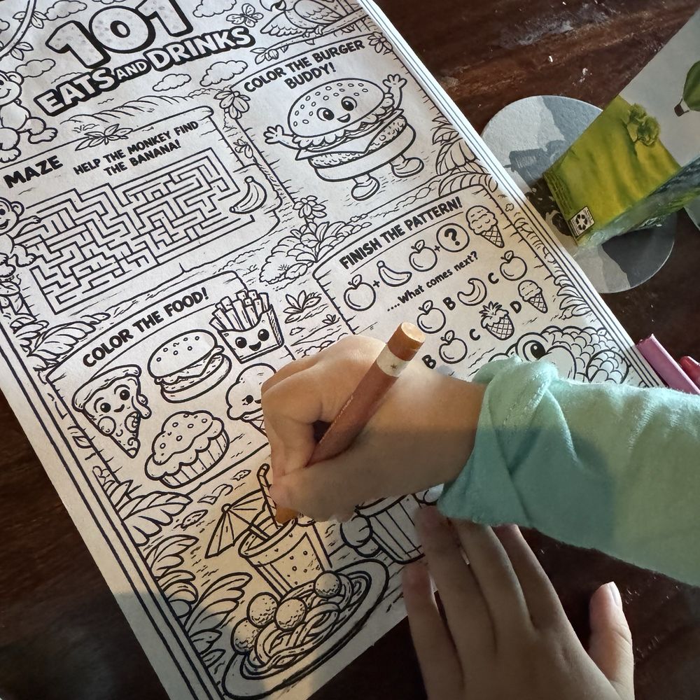 Kids menu Kids menu