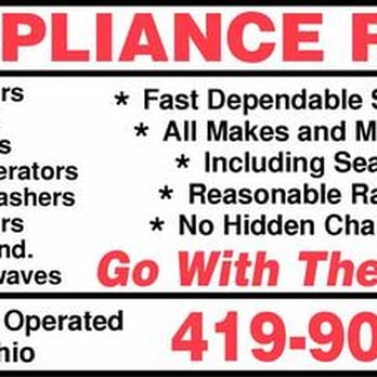 A-1 Appliance Repair - Appliances & Repair Near Me - Van Wert, Ohio A-1 Appliance Repair - Appliances & Repair Near Me - Van Wert, Ohio