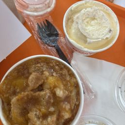 PEACH COBBLER. PEACH COBBLER.