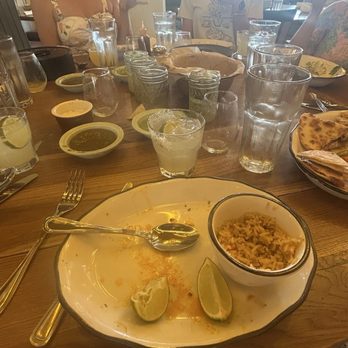 Superica - Table never bussed the entire nearly 2-hour meal - Tex-Mex Near Me - Atlanta, Georgia Superica - Table never bussed the entire nearly 2-hour meal - Tex-Mex Near Me - Atlanta, Georgia