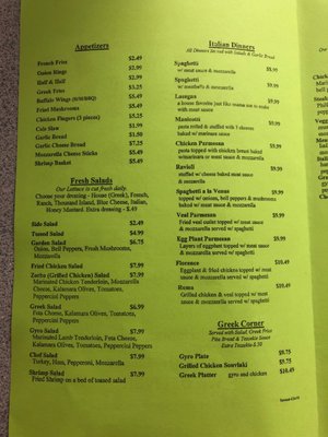 Menu photo 3 Tigers Pizza and Subs Central, SC Menu photo 3 Tigers Pizza and Subs Central, SC