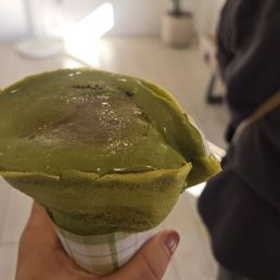 Matcha creme brulee Matcha creme brulee