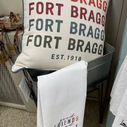 Fort Liberty Area Gifts - Pillow & Tea Towel