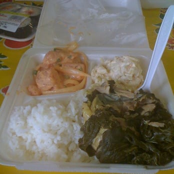 Pono Market - Lau lau pork and spicy ahi poke - Hawaiian Near Me - Kapaa, Hawaii