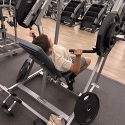 LA Fitness - My kid putting in work