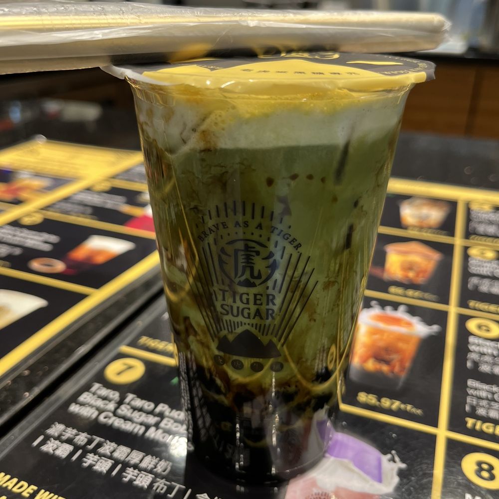 Tiger Sugar - Matcha boba - Bubble Tea Near Me - New York, New York Tiger Sugar - Matcha boba - Bubble Tea Near Me - New York, New York