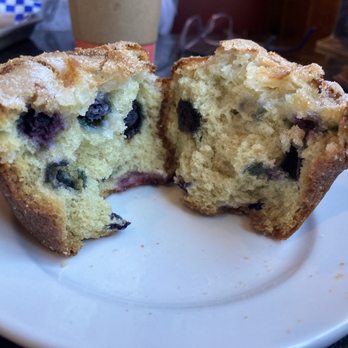 Babb's Coffee House - fresh and warm blueberry muffin - New American Near Me - Jamestown, North Dakota Babb's Coffee House - fresh and warm blueberry muffin - New American Near Me - Jamestown, North Dakota