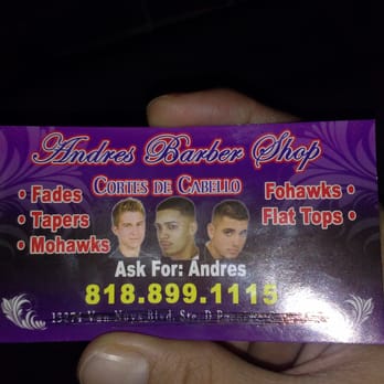 Andres Barber Shop - The address has been updated.. - Barbers Near Me - Pacoima, California Andres Barber Shop - The address has been updated.. - Barbers Near Me - Pacoima, California