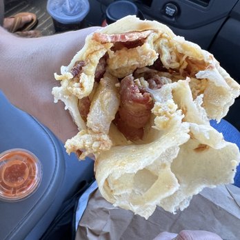 Mr Toro Carniceria - Bacon, egg, potato and cheese burro - Butcher Near Me - Tucson, Arizona Mr Toro Carniceria - Bacon, egg, potato and cheese burro - Butcher Near Me - Tucson, Arizona