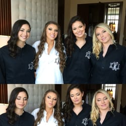 Lauren Abagale Bridal Hair and Makeup - Kelsey and her bridesmaids on her wedding day! Makeup by LAR Bridal Hair and Makeup.