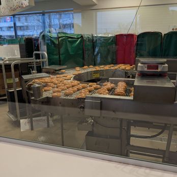 Krispy Kreme - Glazed donuts resting - Desserts Near Me - Toronto, Ontario