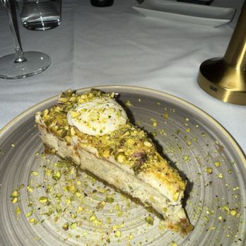 Babel - Pistachio cheesecake - Mediterranean Near Me - Dallas, Texas