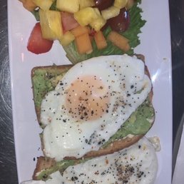 Avocado toast was amazing.