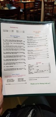 Menu photo 1 Wayne's Corner Cafe Stanwood, WA