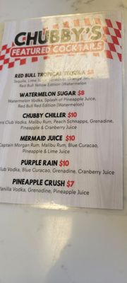 Menu photo 6 Chubbys Steaks Philadelphia, PA