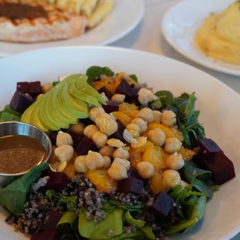 Bushfire Kitchen - Quinoa and Power Greens Salad - American Near Me - Cypress, California Bushfire Kitchen - Quinoa and Power Greens Salad - American Near Me - Cypress, California