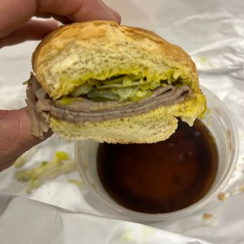 Agrusa's Rincon - #6 Roast Beef W/ side of Au Jus no onions or tomatoes - Sandwiches Near Me - Valley Center, California