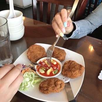 Thai Bamboo - Shrimp cakes - Thai Near Me - Northridge, California Thai Bamboo - Shrimp cakes - Thai Near Me - Northridge, California