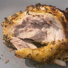 Chicken was undercooked. I tried calling for a refund and they never picked up their phone