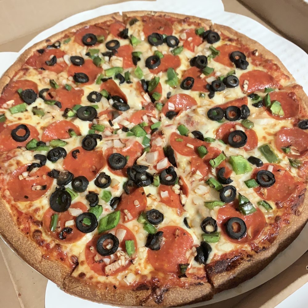 Perfectly made pizza! Perfectly made pizza!