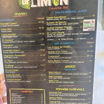 DR LIMON CEVICHE BAR - HALLANDALE BEACH - Updated February 2026 - 787