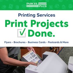 Parcel Plus - Printing for everyday business and personal needs. Flyers, Handouts, Business Documents and more