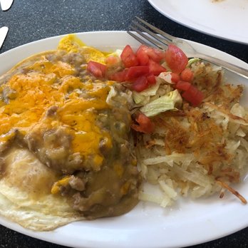 Tony's Diner - Rancheros with potatoes subed out - Diners Near Me - Trinidad, Colorado