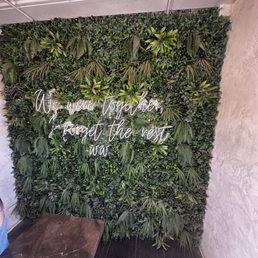 fun wall on the semi!