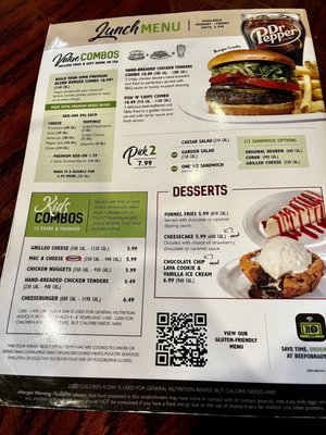 Menu photo 6 Beef 'O' Brady's Spanish Fort, AL