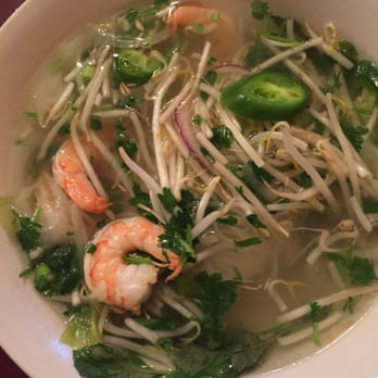 Little Saigon - Shrimp pho with chicken broth! Yummmmm!! - Vietnamese Near Me - Glendale, Arizona