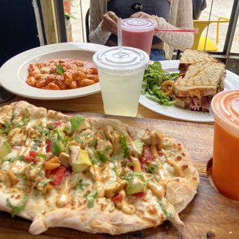 Milk & Honey Cafe - Chicken Flatbread, Pastrami Stack, Gnocchi, Morning Glory Juice, & Lemonade - Coffee & Tea Near Me - Brooklyn, New York Milk & Honey Cafe - Chicken Flatbread, Pastrami Stack, Gnocchi, Morning Glory Juice, & Lemonade - Coffee & Tea Near Me - Brooklyn, New York
