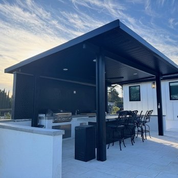 Sunset Pools & Spas - OPA Custom Alumiwood Patio Cover - General Contractors Near Me - Orange, California Sunset Pools & Spas - OPA Custom Alumiwood Patio Cover - General Contractors Near Me - Orange, California