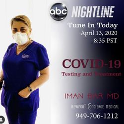 House Calls Doctor - Featured on ABC Nightline, Dr Bar first line response diagnosing and treating covid.