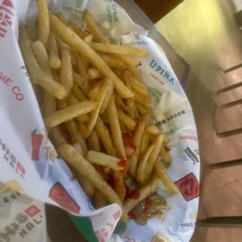 Hawaii Hoagie - 5/22/26 regular French fries and ketsup - Sandwiches Near Me - Honolulu, Hawaii