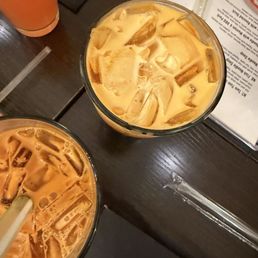 Thai tea boba Thai tea boba