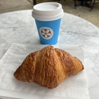 La Fete - Butter croissant and a flat white - Patisserie/Cake Shop Near Me - Mercer Island, Washington La Fete - Butter croissant and a flat white - Patisserie/Cake Shop Near Me - Mercer Island, Washington