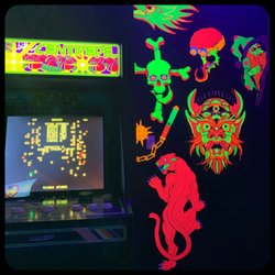 Gahanna Tattoo - Enjoy our blacklight art gallery!