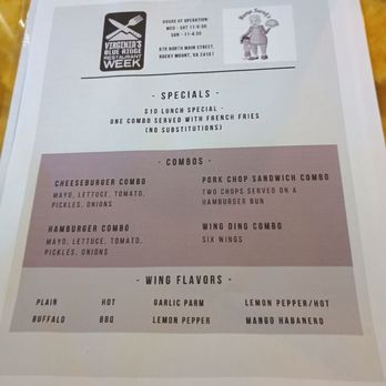 Mama Sarah's - Current menu. 6/8/25 - Desserts Near Me - Rocky Mount, Virginia Mama Sarah's - Current menu. 6/8/25 - Desserts Near Me - Rocky Mount, Virginia