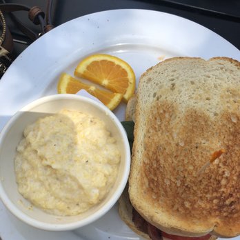 Mr. Rivers Breakfast Joint - Duck egg BLT and grits - Breakfast & Brunch Near Me - Anderson, South Carolina