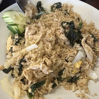 Real Thai Cuisine - Chilli Fried Rice -- we were ready to devour this and then I realized we need to get a picture haha Chicken was really moist! So good! - Thai Near Me - Grand Rapids, Michigan Real Thai Cuisine - Chilli Fried Rice -- we were ready to devour this and then I realized we need to get a picture haha Chicken was really moist! So good! - Thai Near Me - Grand Rapids, Michigan