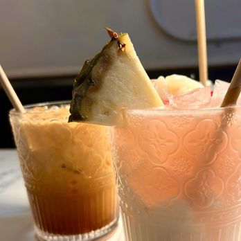 Top Thai Greenwich - Coconut lychee and Thai iced tea - Thai Near Me - New York, New York Top Thai Greenwich - Coconut lychee and Thai iced tea - Thai Near Me - New York, New York